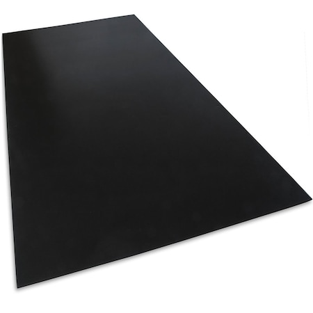 48 In. X 24 In. X 0.079 In. Foam PVC Black Sheet